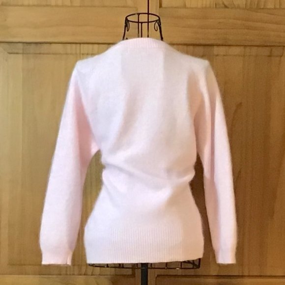 Baby Pink Angora Sweater - Picture 4 of 4